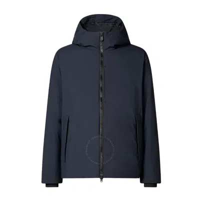 SAVE THE DUCK SAVE THE DUCK OBIONE HOODED JACKET IN BLUE