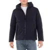 Save The Duck Obione Hooded Jacket In Blue In Blue