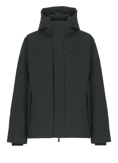 Save The Duck Long-sleeves Padded Jacket In Multi