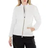 Save The Duck A-line Silhouette Lightweight Quilted Nylon Jacket In White