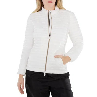 SAVE THE DUCK OFF WHITE ANDREINA PUFFER JACKET