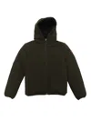 Save The Duck Oliver Hooded Reversible Jacket In Green