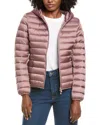 Save The Duck Olly Basic Hooded Basic Jacket In Orange