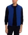 Save The Duck Orris Zip Front Vest In Eclipse Blue
