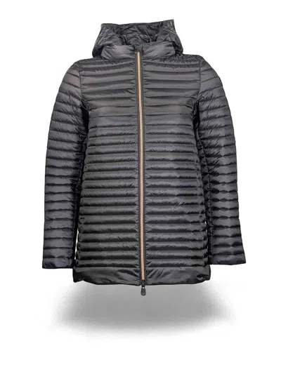 Save The Duck Padded Jacket In Black