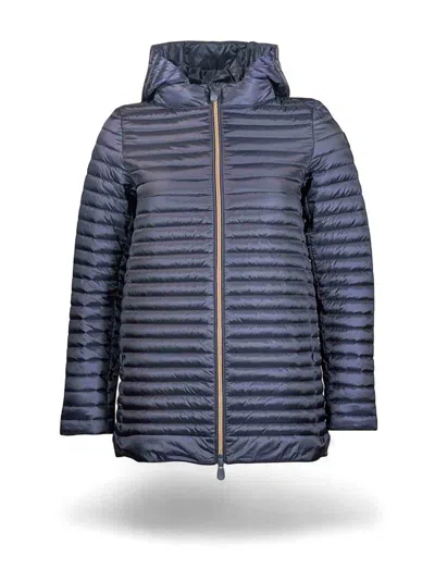 Save The Duck Padded Jacket In Blue