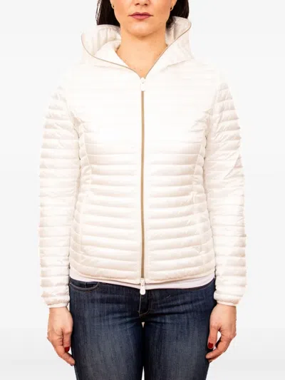 Save The Duck Padded Jacket In White