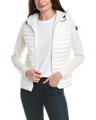 Save The Duck Paige Short Jacket In White