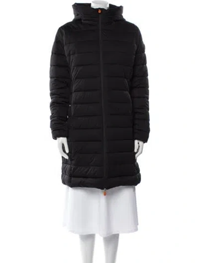 Pre-owned Save The Duck Parka In Black