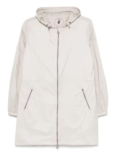Save The Duck Parka In Grey With Hood