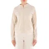 Save The Duck Pear Zip Hooded Jacket In Nude