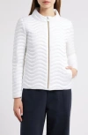 Save The Duck Pearl Water Repellent Quilted Jacket In White