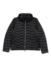 Save The Duck Peridot Zip-up Jacket In Black