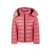 Save The Duck Pink Down Jacket For Girl With Logo In Pink