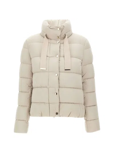 Save The Duck Piumino Camelia Quilted Puffer Jacket In Neutral