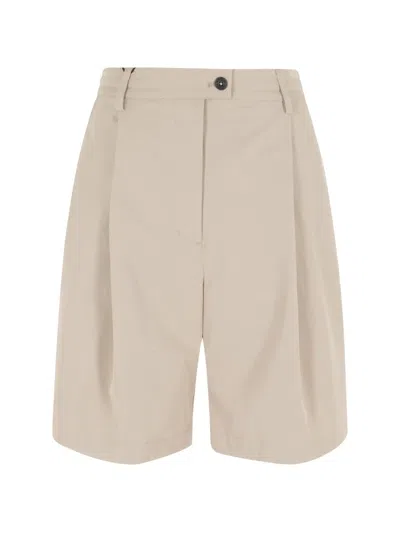 Save The Duck Pleated Elasticated-waist Shorts In Multi