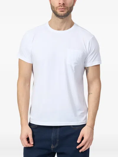Save The Duck Pocket Short-sleeve T-shirt In White
