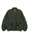 Save The Duck Pocket Zip Jacket In Green