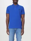 Save The Duck Polo Shirt  Men Color Blue