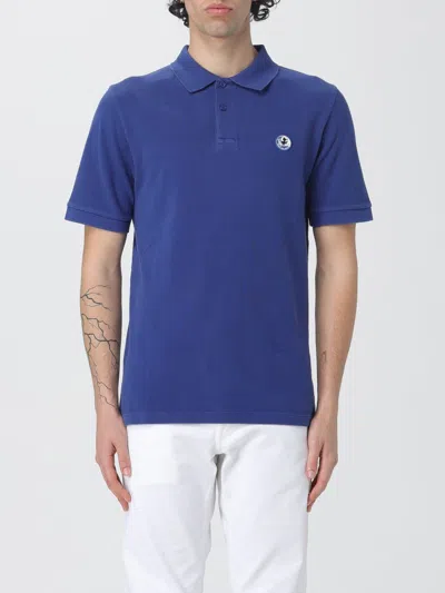 Save The Duck Polo Shirt  Men In Blue
