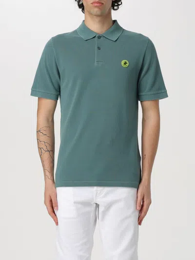 Save The Duck Polo Shirt  Men In Green