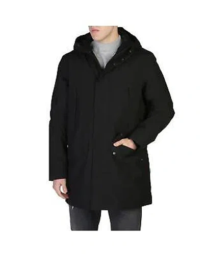Pre-owned Save The Duck Polyester Bomber Jacket With Automatic Buttons And Zip - Jackets In Black