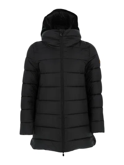 Save The Duck Puffer Jacket In Brown