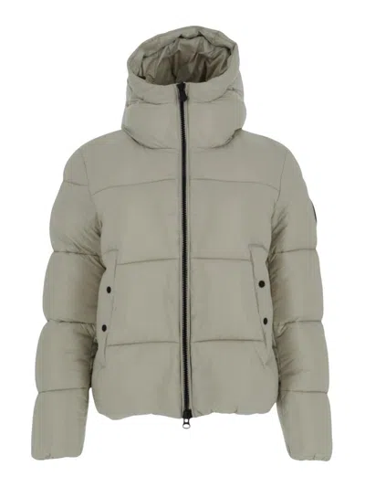 Save The Duck Puffer Jacket In Neutral