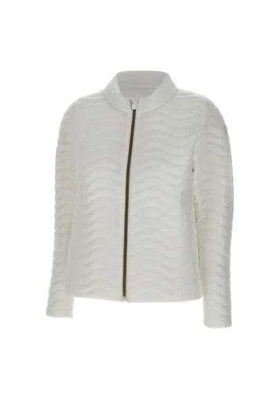 Save The Duck Puffer Jacket In White