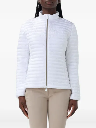 Save The Duck Quilted Andreina Jacket In White