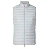 Save The Duck Quilted Charlotte Puffer Vest In Grey