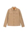 Save The Duck Quilted Corduroy Jacket With Kent Collar And Plumtech Insulation In Brown