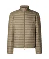 Save The Duck Lightweight Puffer Coat With Sleek Design And Modern Fit In Nude