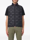 Save The Duck Quilted Down Gilet In Blue