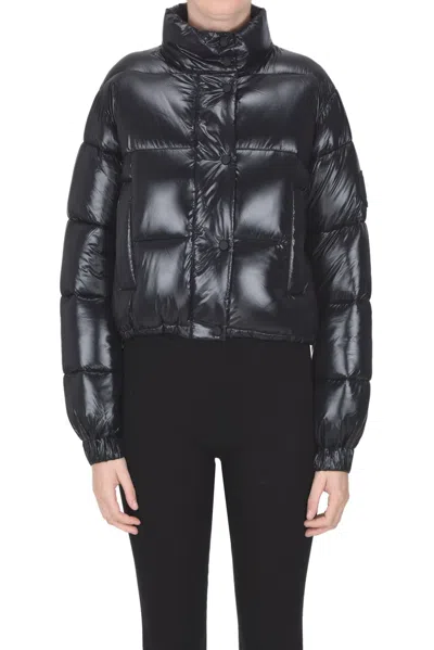 Save The Duck Quilted Eco-friendly Down Jacket In Black