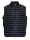 Save The Duck Quilted Gilet In Black