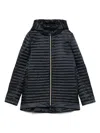 Save The Duck Quilted Jacket In Black