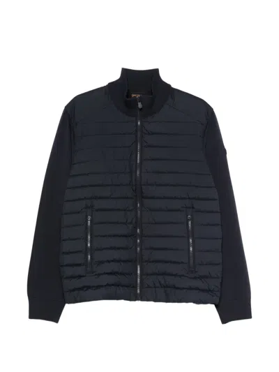 Save The Duck Quilted Jacket In Blue