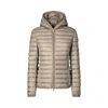 Save The Duck Quilted Light Jacket With Plumtech Padding In Green