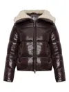 Save The Duck Quilted Padded Jacket In Brown