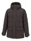 Save The Duck Quilted Padded Parka In Black
