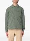 Save The Duck Quilted Pocket Jacket In Green