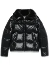 Save The Duck Biddy Puffer Jacket In Black