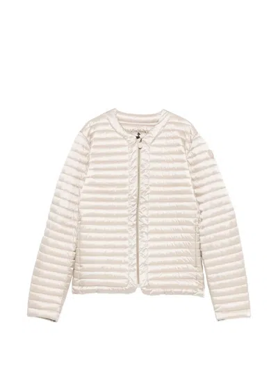 Save The Duck Quilted Puffer Jacket In Neutral