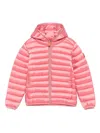 Save The Duck Kids' Quilted Puffer Jacket In Pink