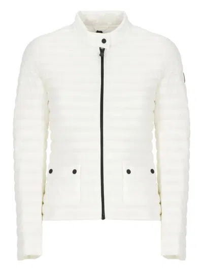 Save The Duck Quilted Puffer Jacket In White
