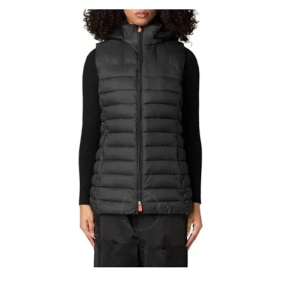 SAVE THE DUCK SAVE THE DUCK QUILTED SLEEVELESS HOODED JACKET