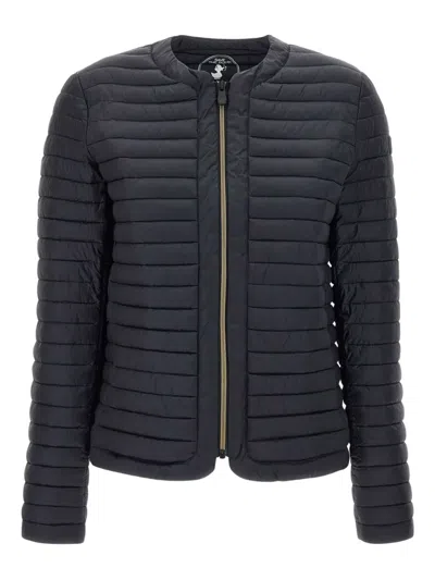 Save The Duck Quilted Zip-up Bomber Jacket