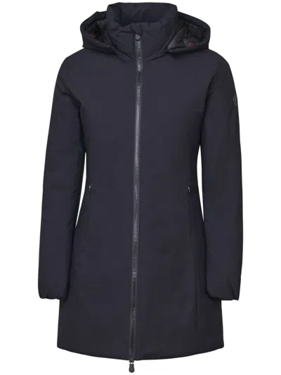 Save The Duck Rachel Parka Coat In Black