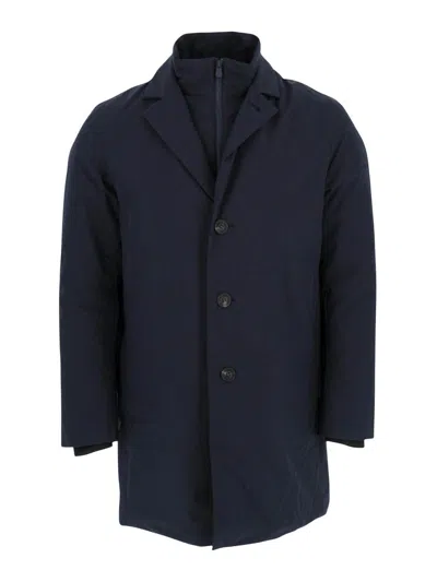 Save The Duck Raincoat In Blue
